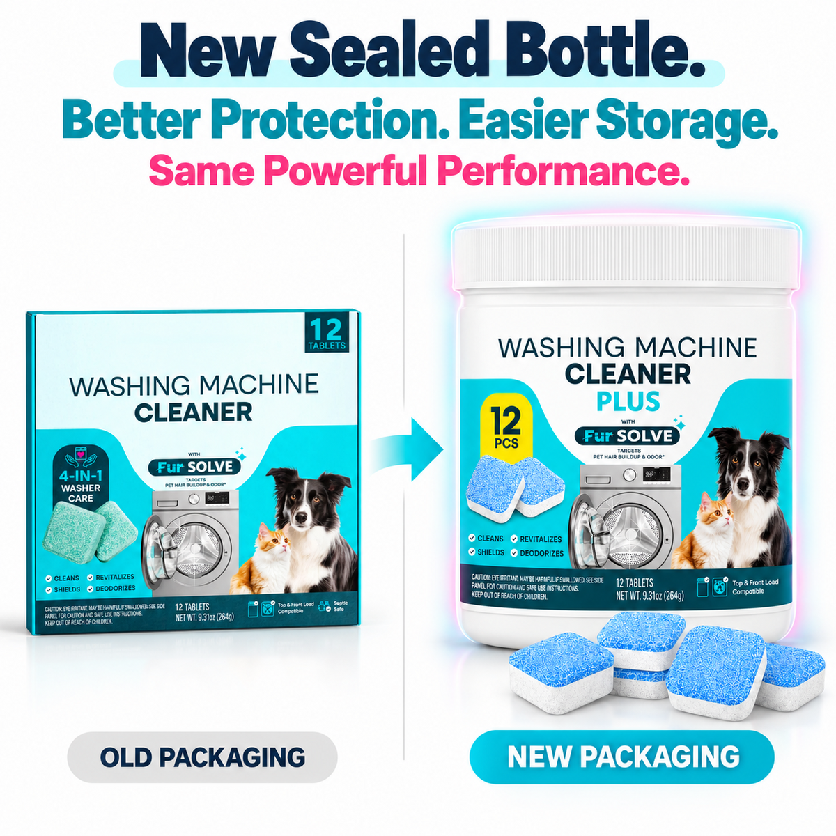 Washing Machine Cleaning Tablets - Plus