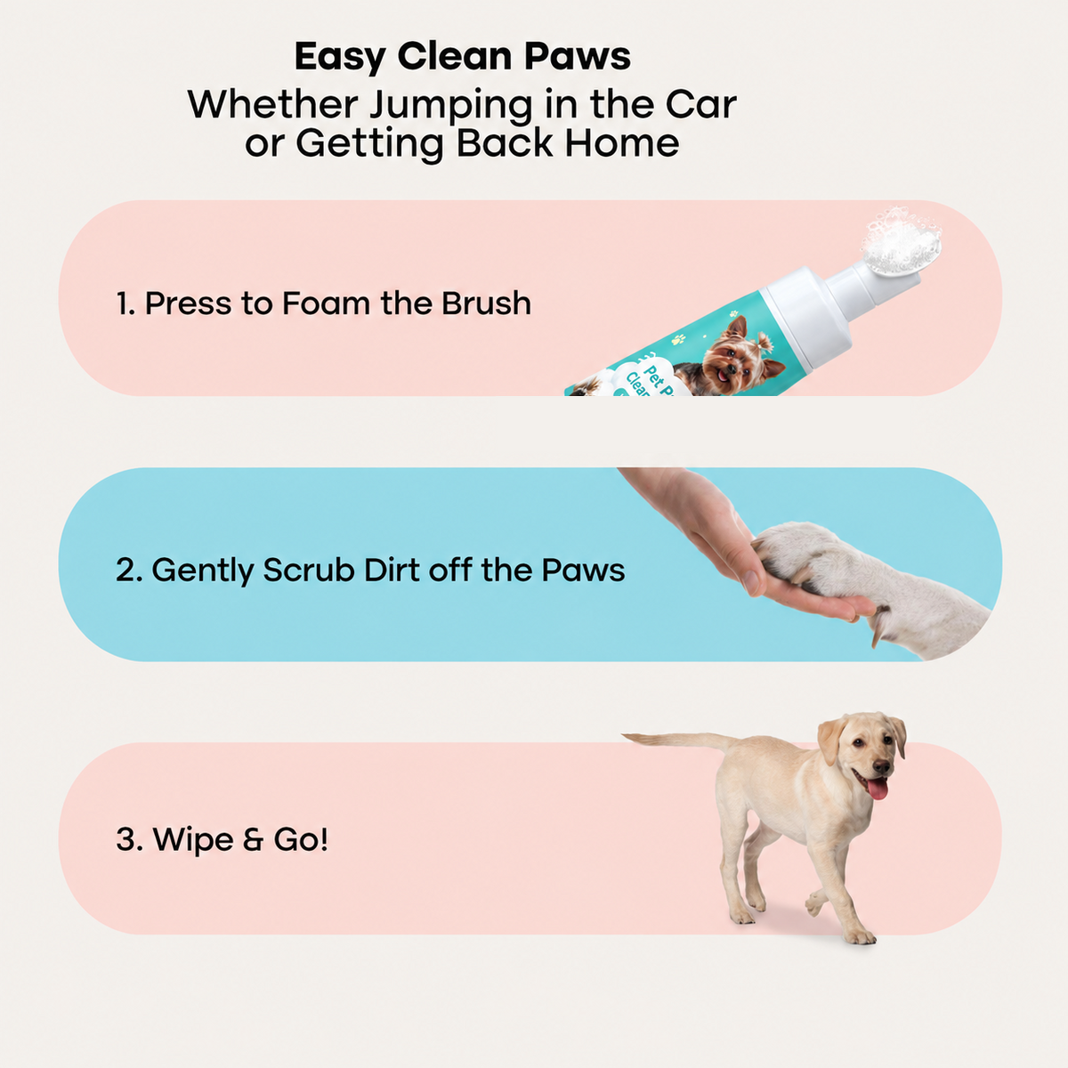 Pet Paw Cleaner