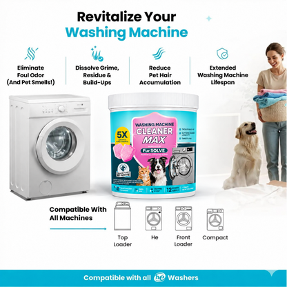 Washing Machine Cleaning Tablets – Max