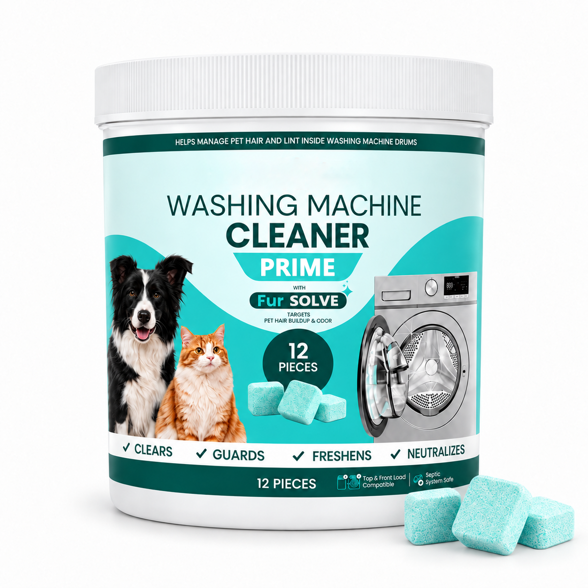 Washing Machine Cleaning Tablets – Prime